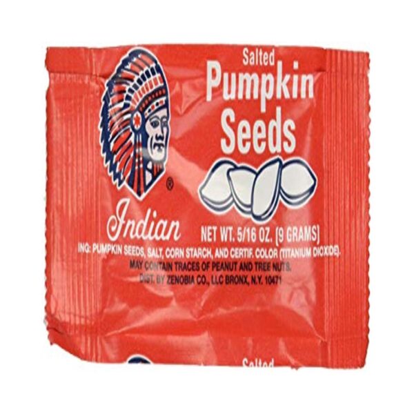 Indian Pumpkin Seeds Salted, 5/16 oz, 36 count - Pack of 10